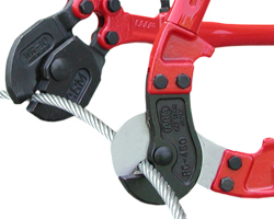 Wire rope cutters
